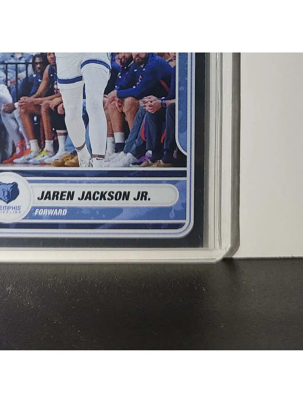 Jaren Jackson Jr. 2023-24 Panini NBA Sticker Foil Card #40 Memphis Grizzlies